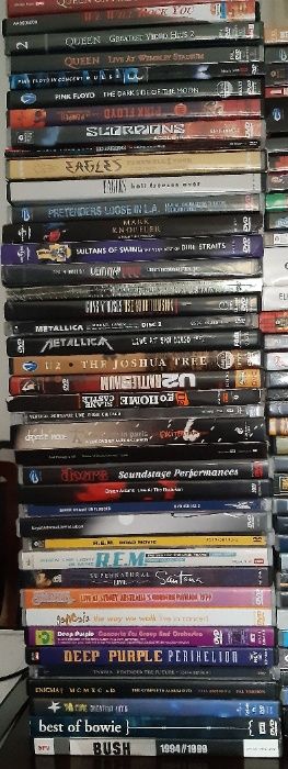 DVD - Bob Marley, Eagles, Pink Floyd, REM, Santana, Usher, Enigma, etc