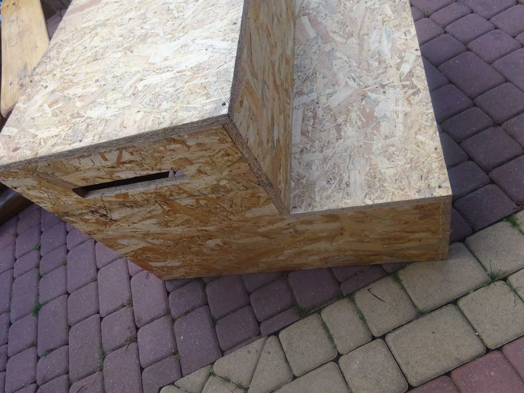 podest schody z płyty OSB 60,5 cm