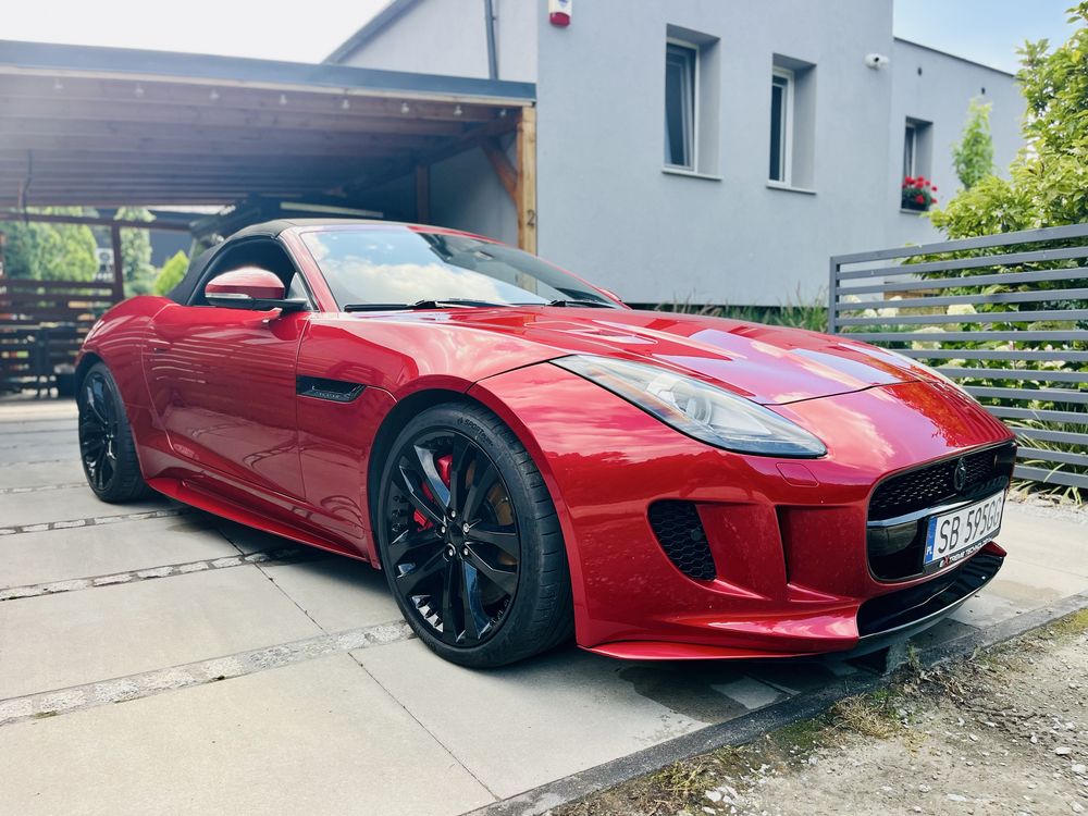 Sprzedam Jaguar F-Type S Cabrio 3.0 V6 381 KM AWD po pelnym serwisie