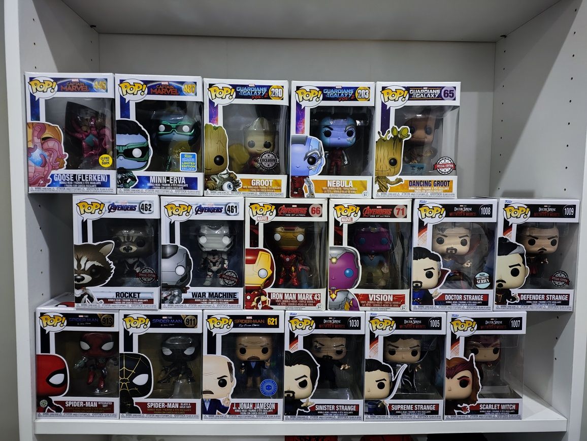 Funko Pops Vários Temas