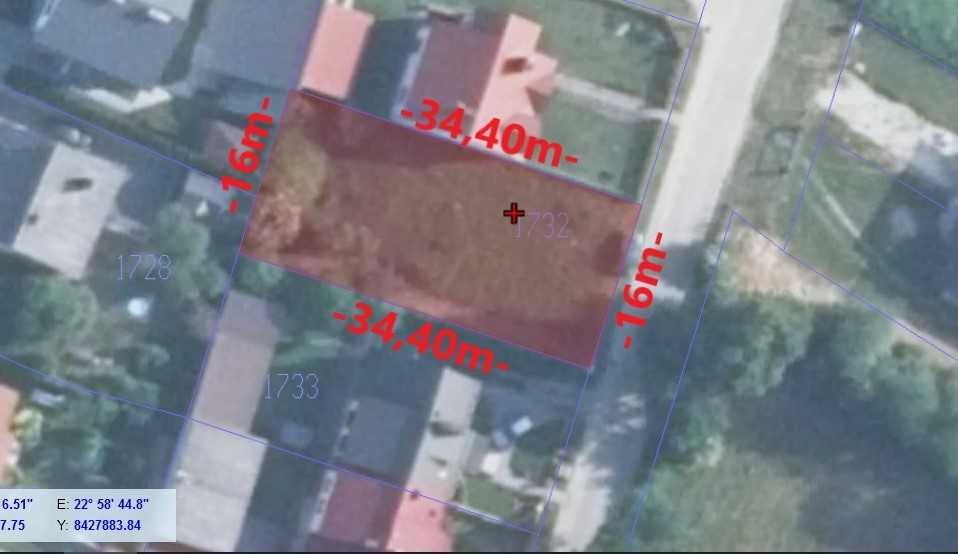 Działka na sprzedaż Szczebrzeszyn osiedle Trębacka