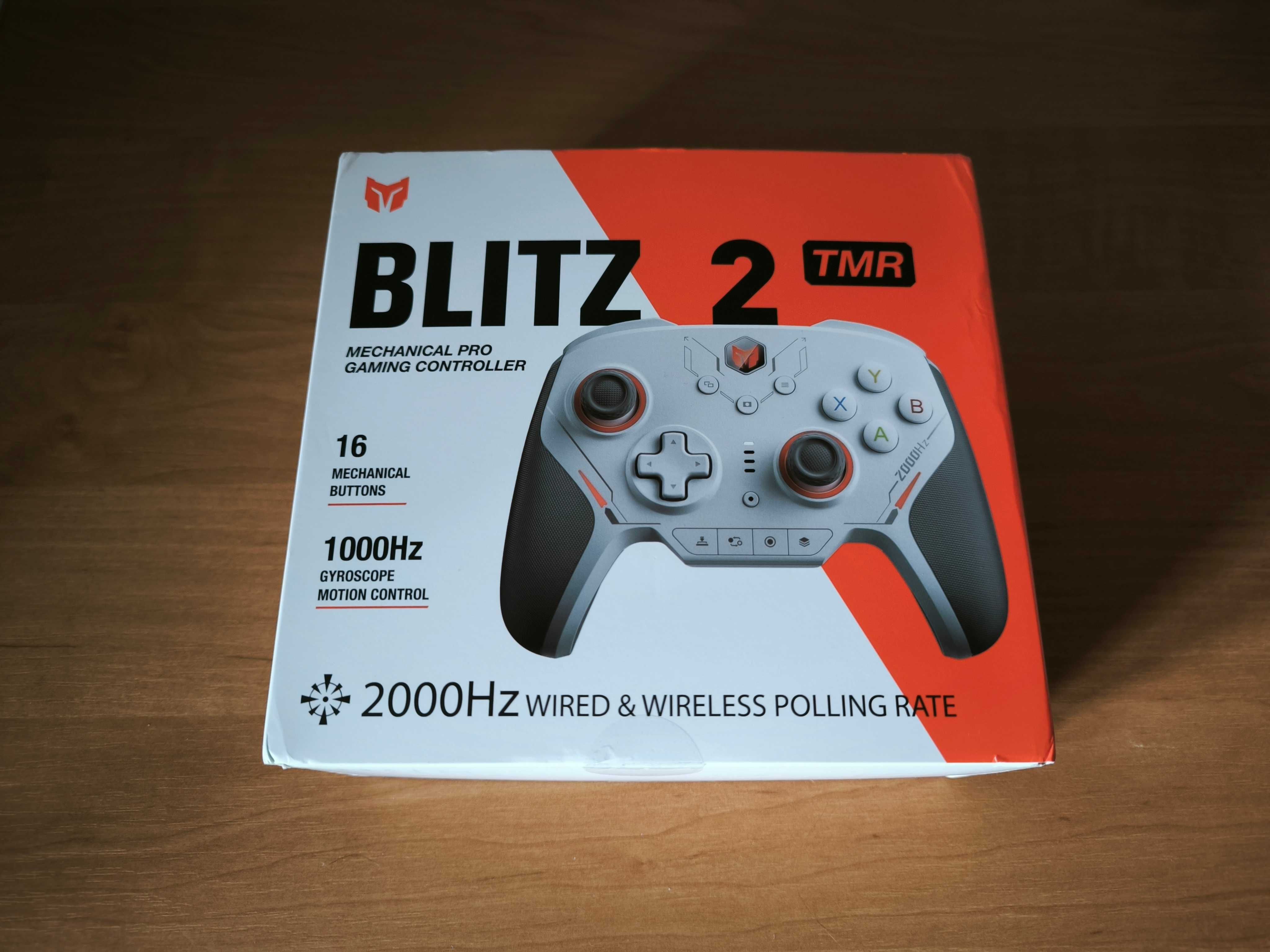 Геймпад BigBig Won Blitz 2 TMR — механічний, гіроскоп, макроси, 2000Hz