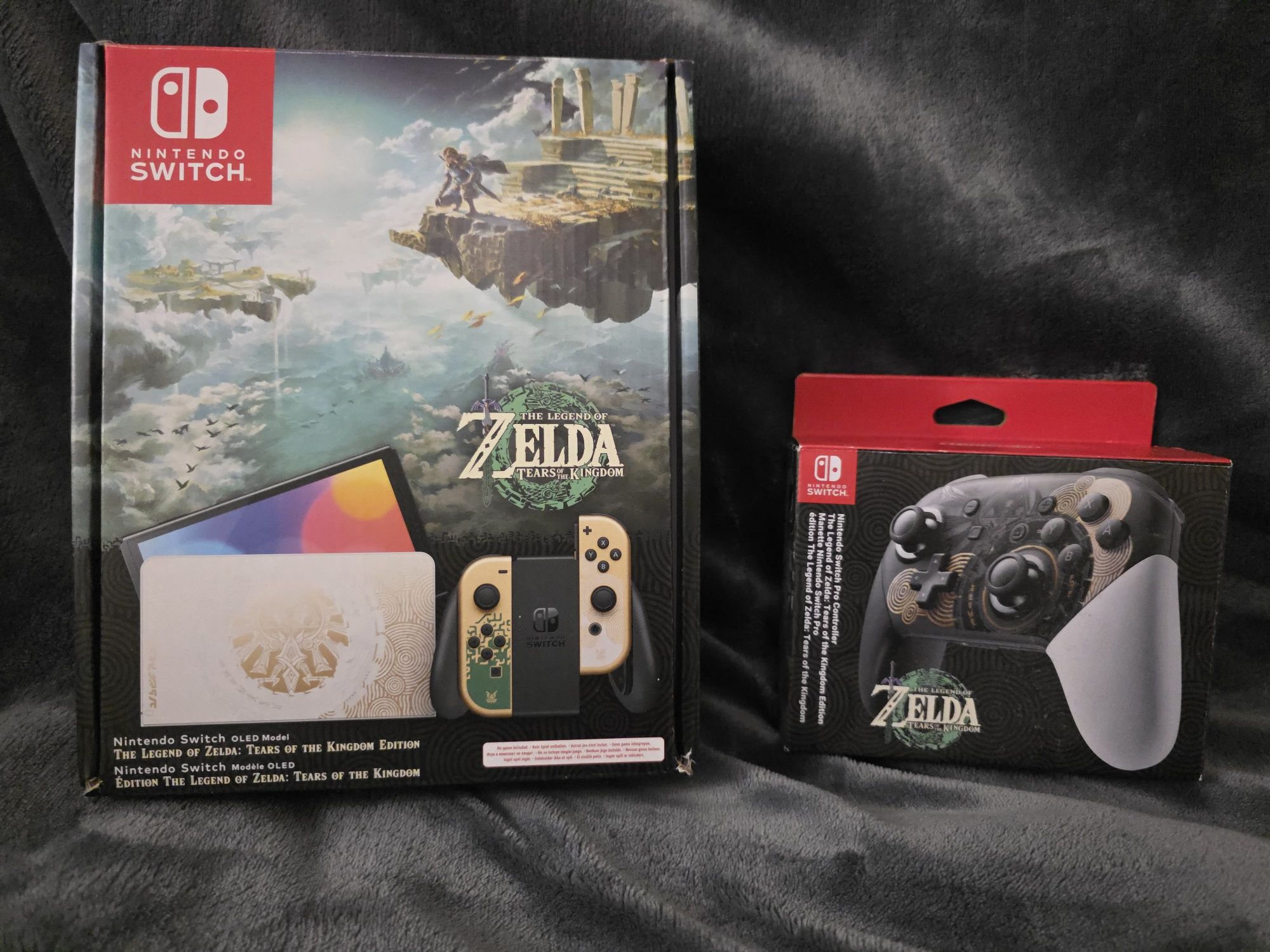 Nintendo Switch OLED Special Edition TotK + Pro Controller TotK