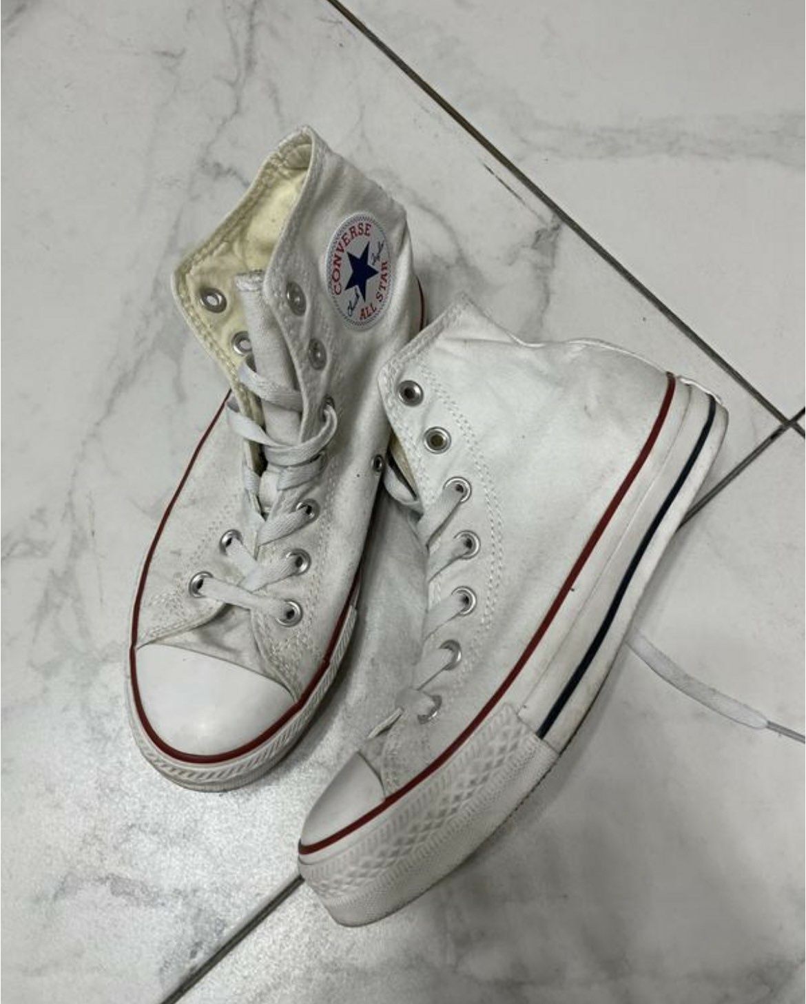 Converse chuck taylor all star hi optical white
