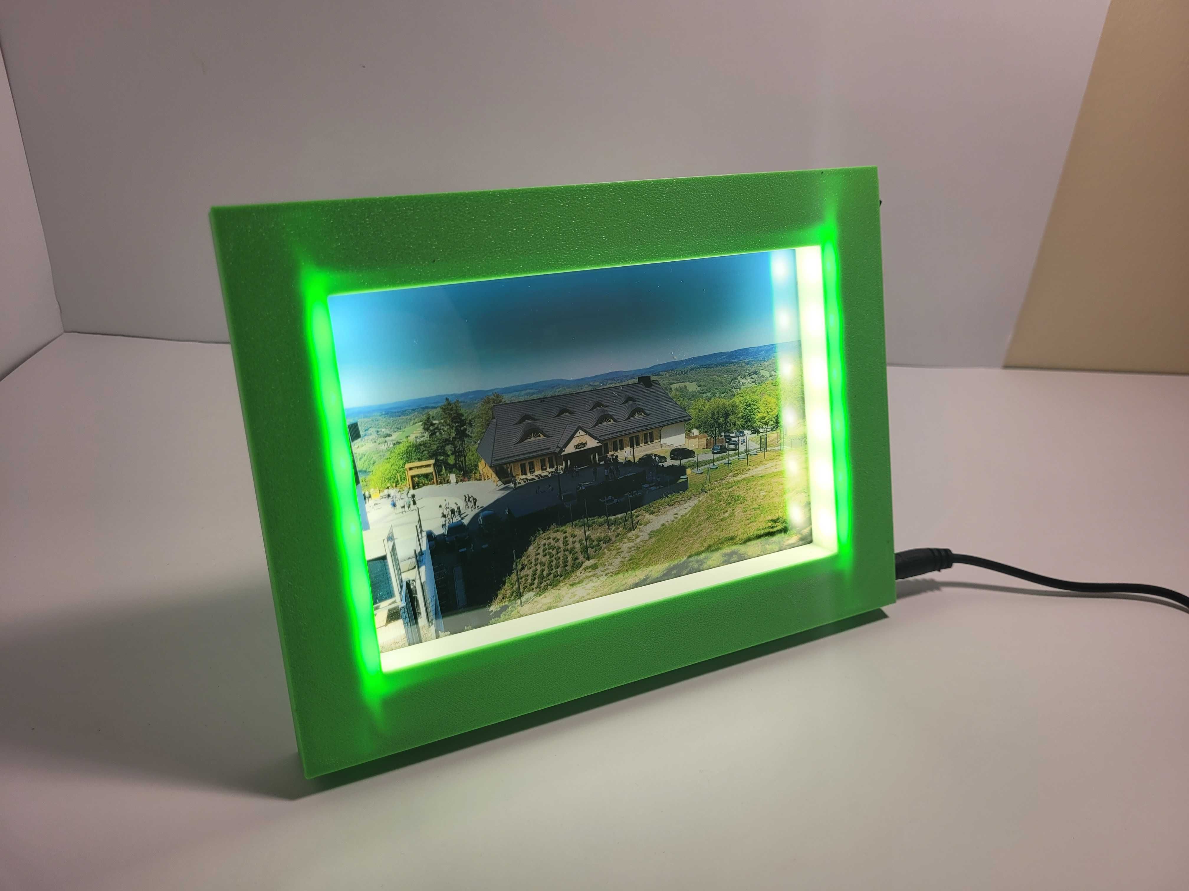 Ramka na zdjęcia 10x15 cm z podświetleniem LED!