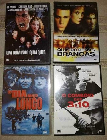 DVD's de vários Filmes