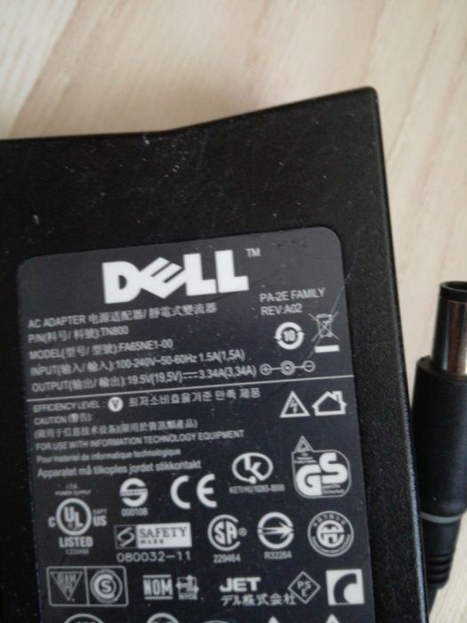 Zasilacz dell acer hp i inne 19.5 V
