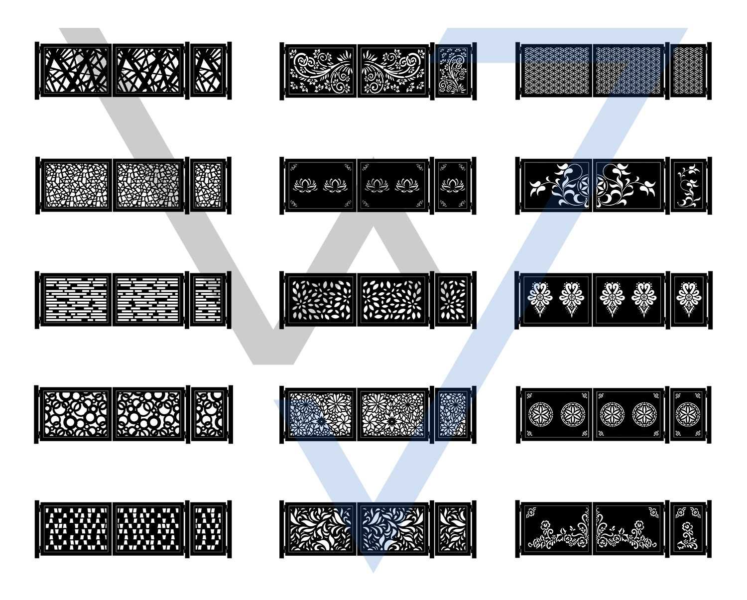 Brama Przesuwna furtka Panel aluminium CNC laser 4m 5m 6m na wymiar