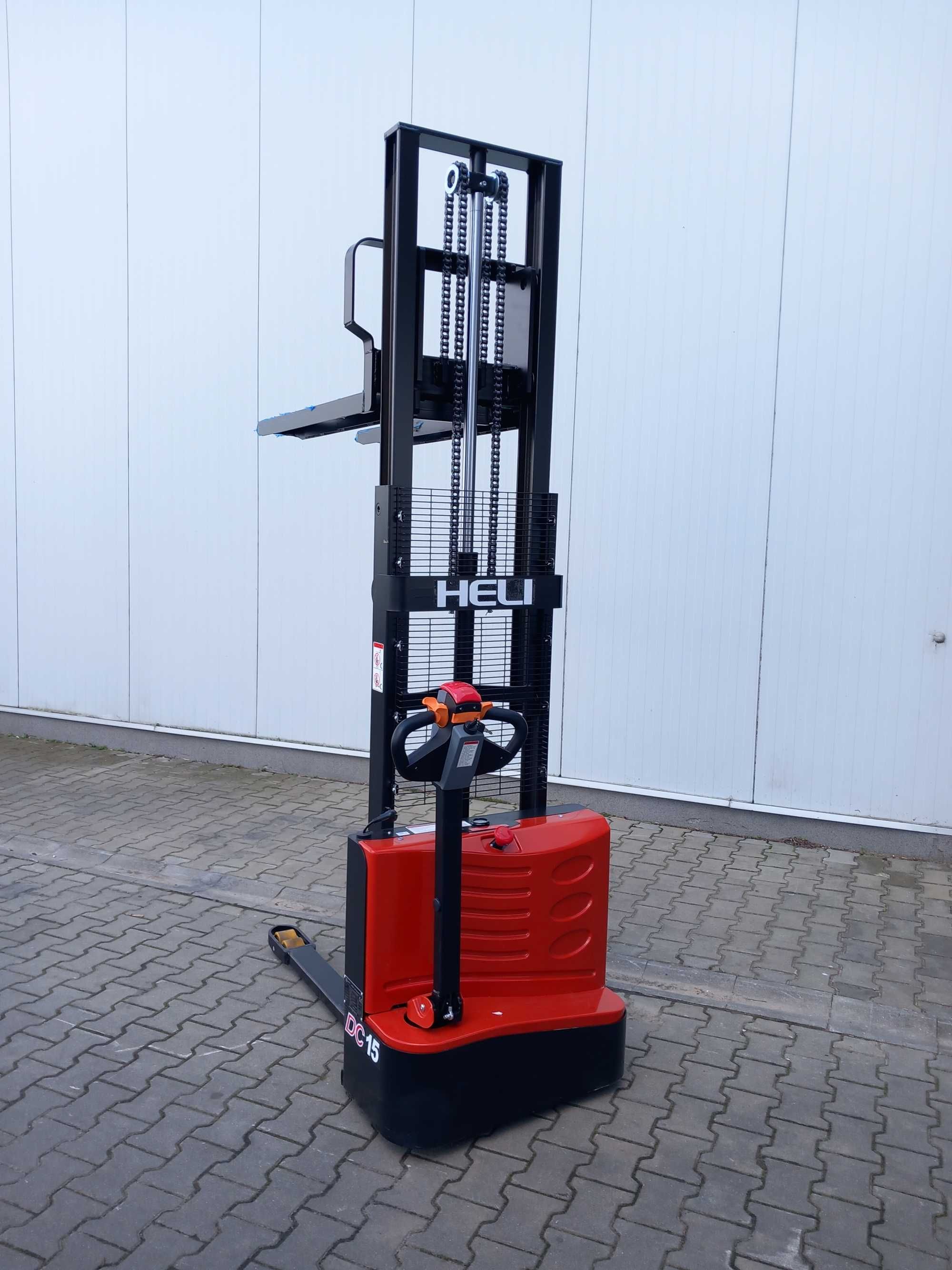 Wózek Sztaplarka Elektryczna Heli 1500kg Maszt 2500mm 2025r