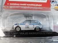 Kultowe Maluchy fiat 126p nr 2 Rajd Akropolu