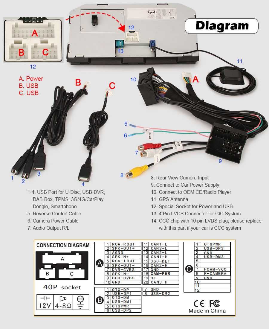 Auto-rádio  12.3" e 8.8" Android 14 BMW E65/E66 2001 a 2008