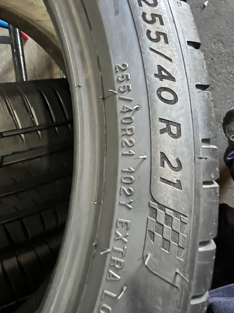 255/40/21 R21 Michelin Pilot Sport 4 EV 4шт новые