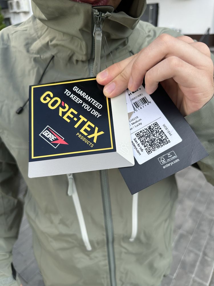 Куртка/вітровка arcteryx alpha sv/beta lt/gore-tex