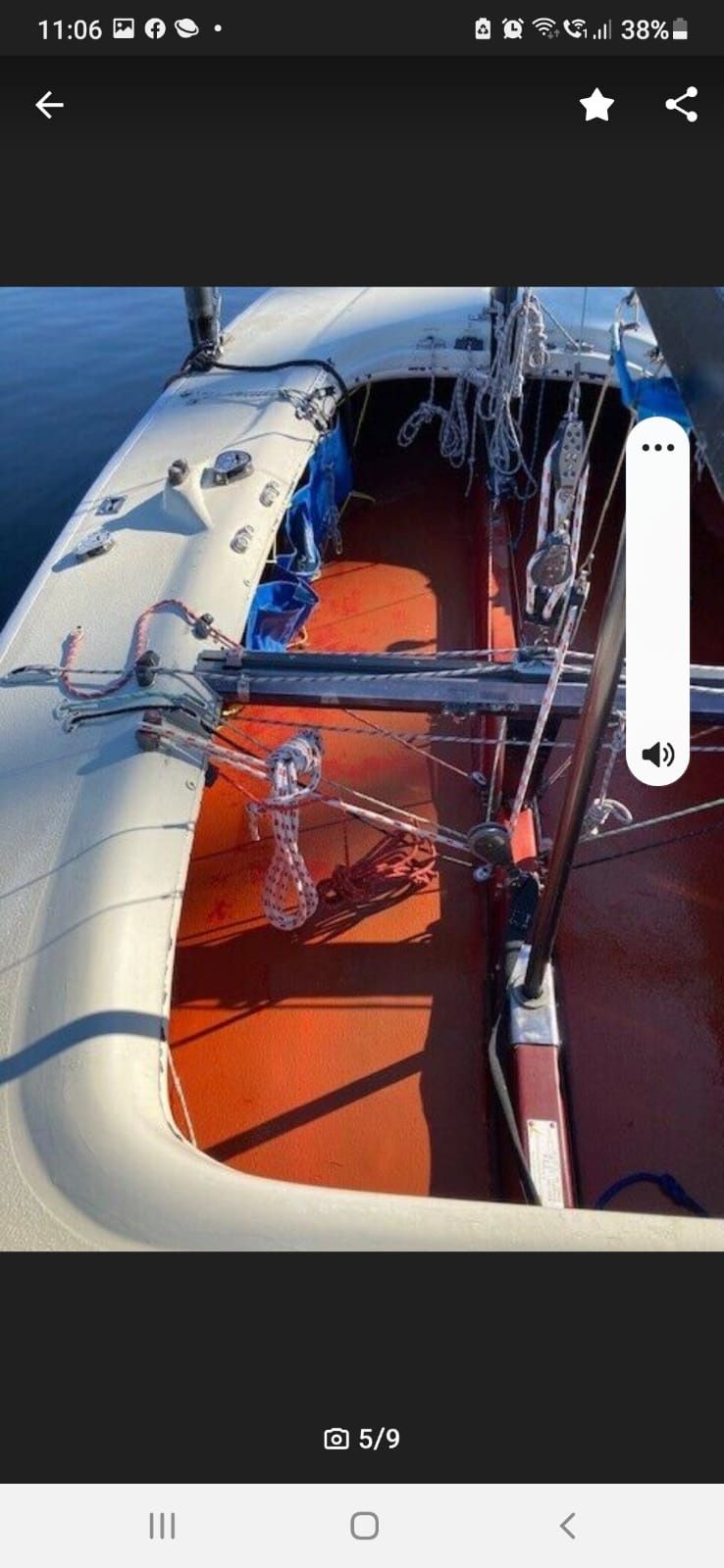 Jacht żaglowo-regatowy Dyas z przyczepą