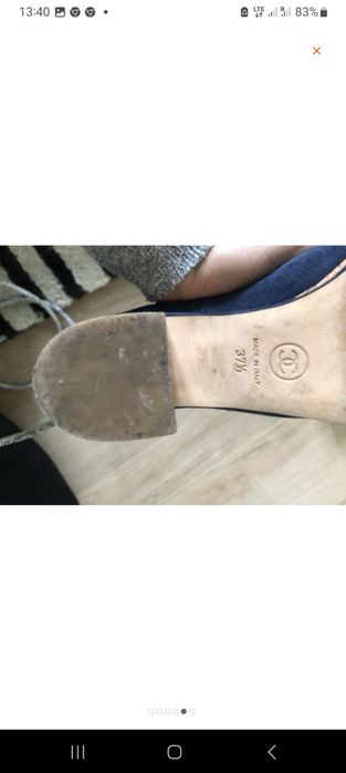 Oryginalne butyi Chanel 37.5