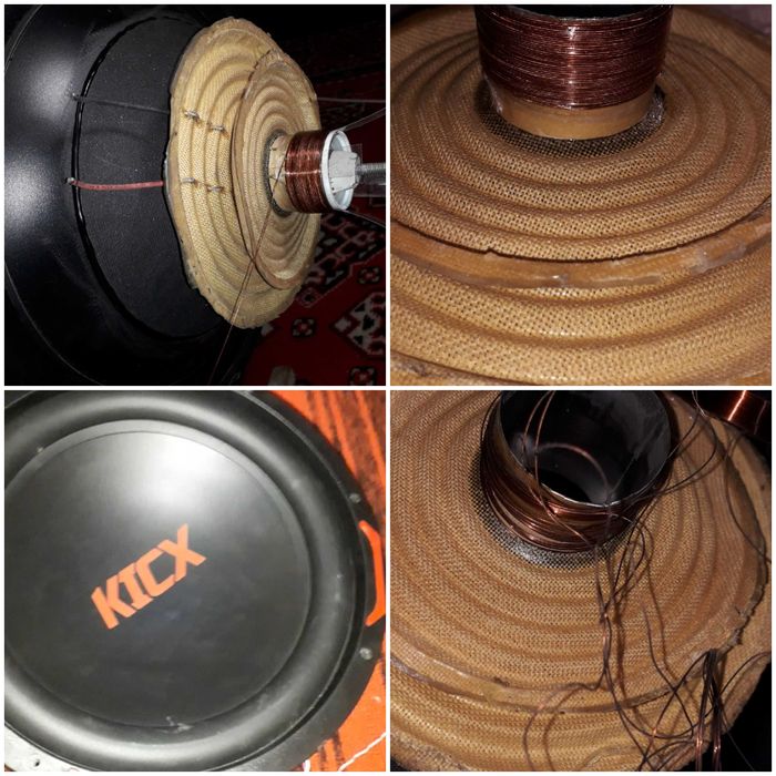 Реставрация и перемотка акустических динамиков