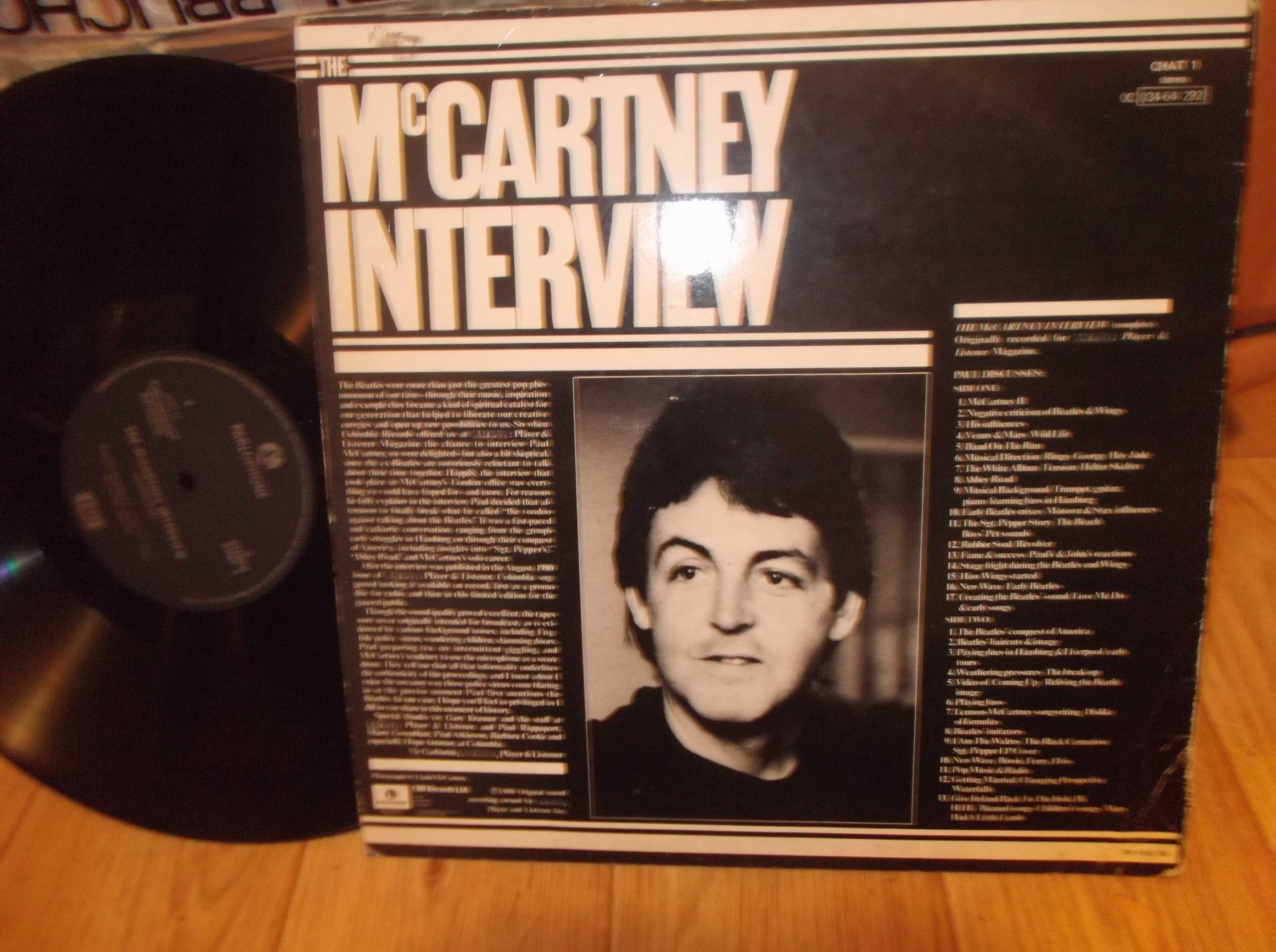 LP McCartney - Interivew, England!