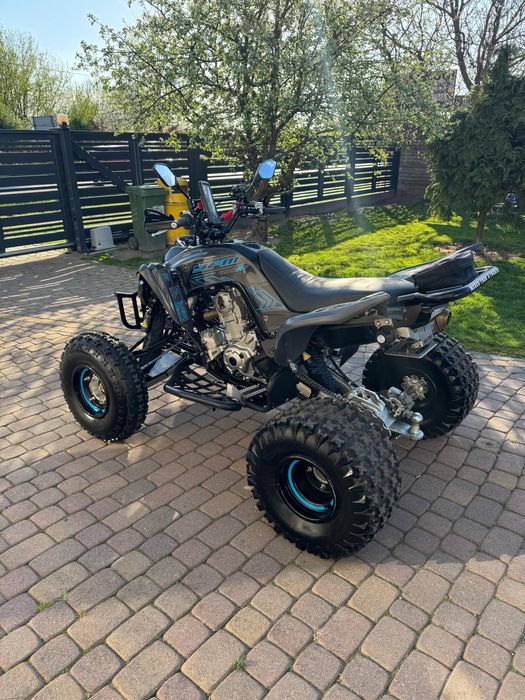 Raptor 700 idealny stan zarejestrowany 2 osoby