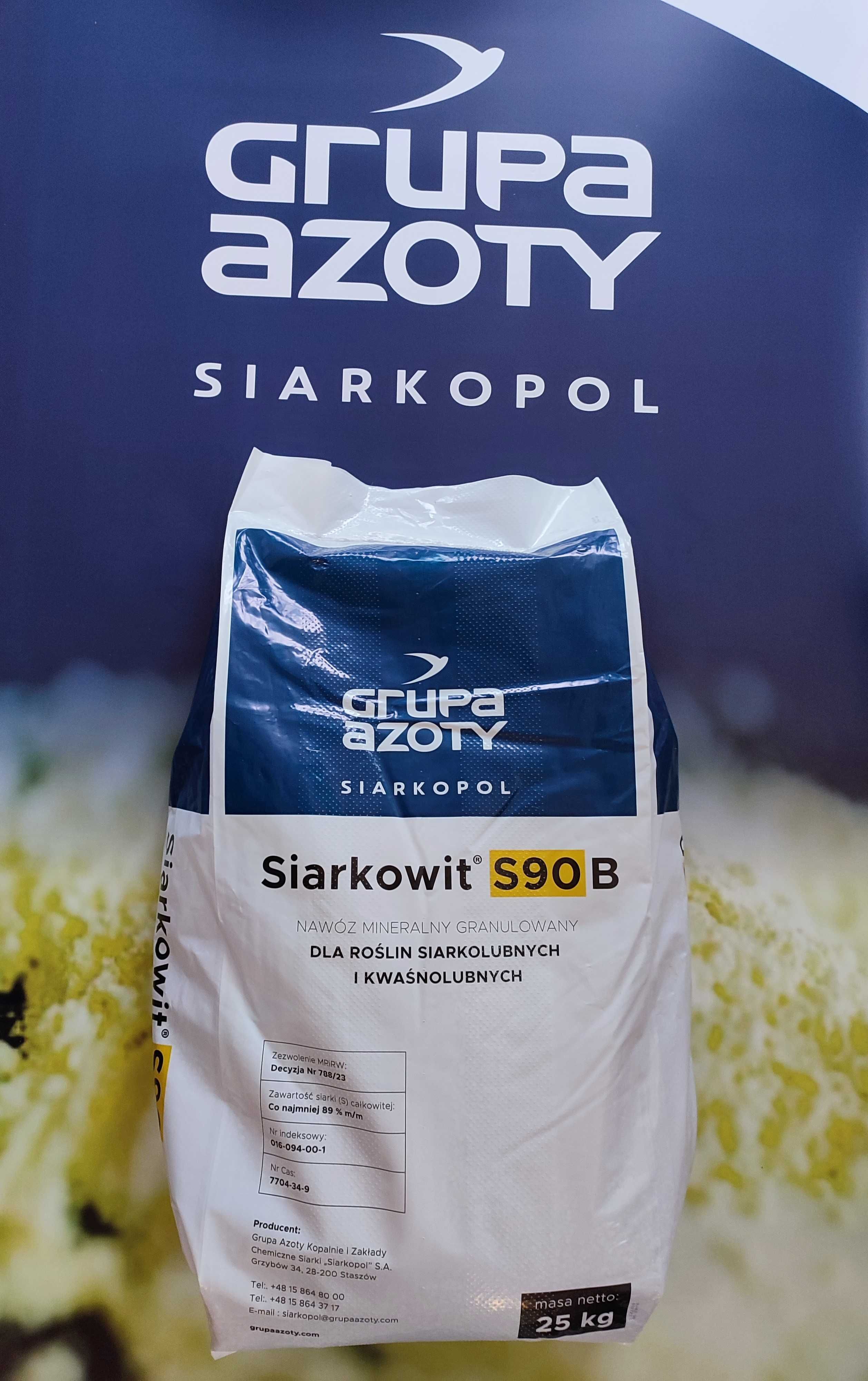 Nawóz mineralny– Siarkowit S90B (25kg)