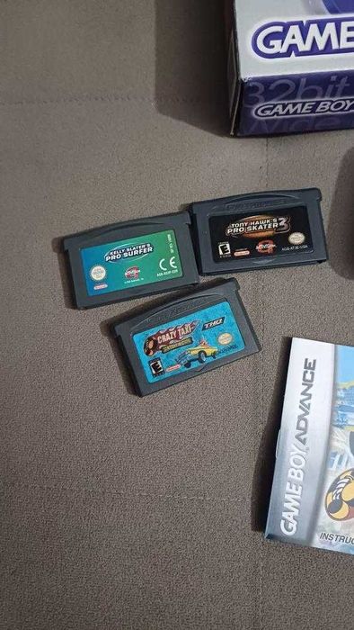 Konsola Game Boy Advanced Gry Pudelko