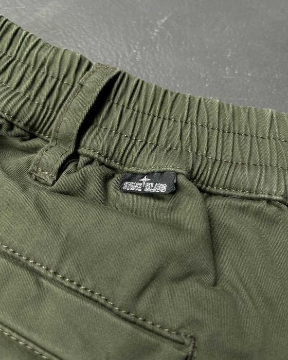 Штани Stone Island 30508 Shadow Project Zip Cargo Pants Olive SI0158