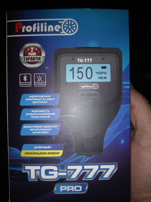 Оренда професійного товщиноміра TG-777 PRO