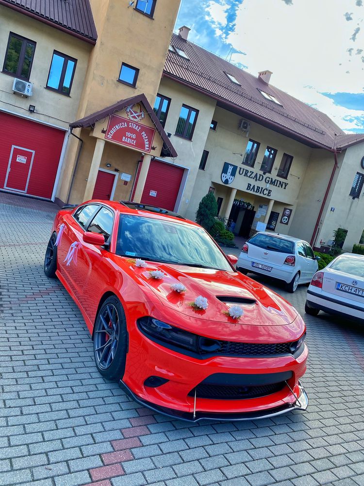 Auto do ślubu, samochód na wesele DODGE CHARGER Daytona V8 Hemi 500KM