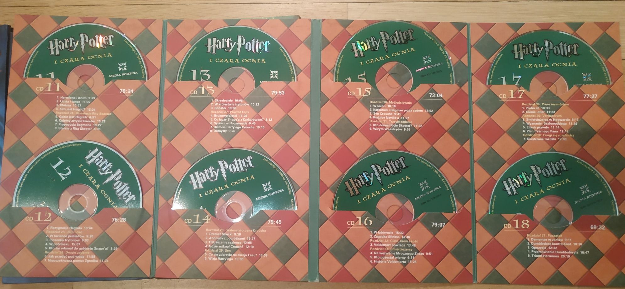 Audiobooki Harry Potter