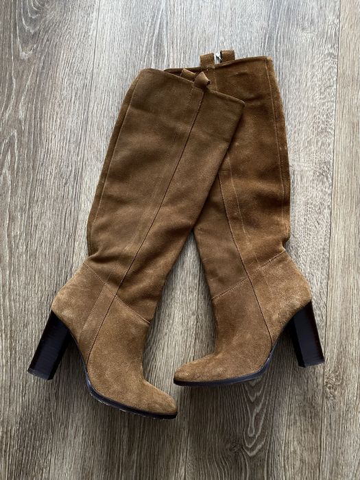 Чоботи жіночі massimo dutti 36 розмір натуральна шкіра