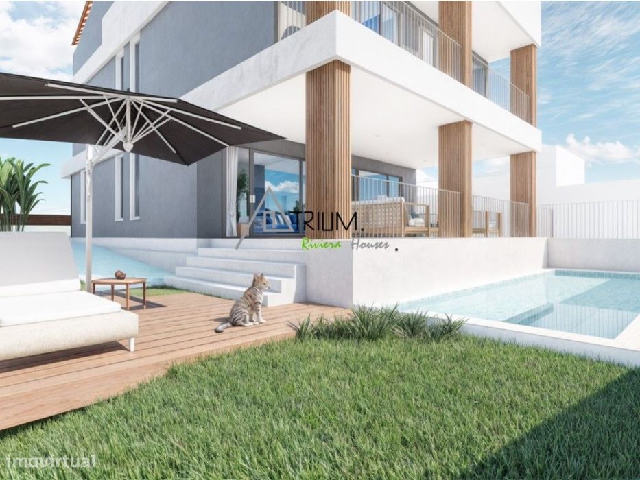 O seu refúgio de luxo com vista de mar, moradia T4+1 com piscina em...