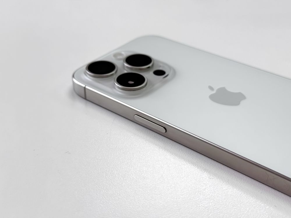 iPhone 15 Pro 256 GB White Titanium 100% Bateria Jak Nowy Sklep Gwaran