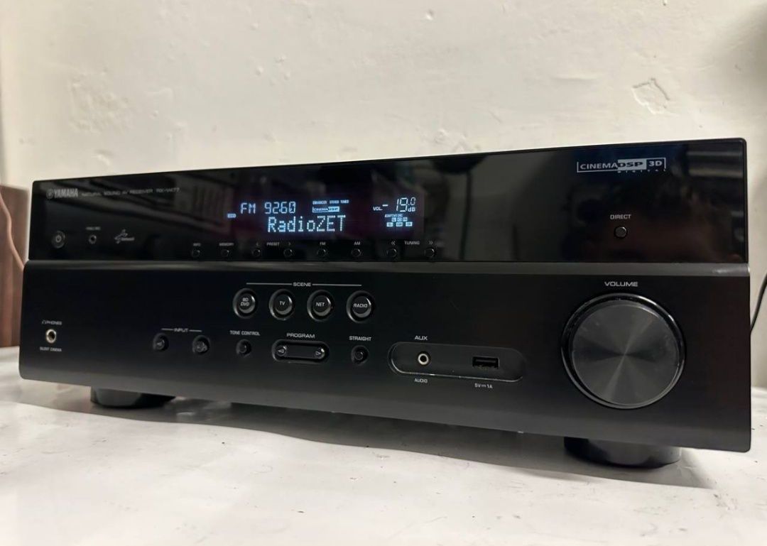 5.1 AV Amplituner Yamaha rx v 477, 130 Wat , HDMI USB 4K 3D