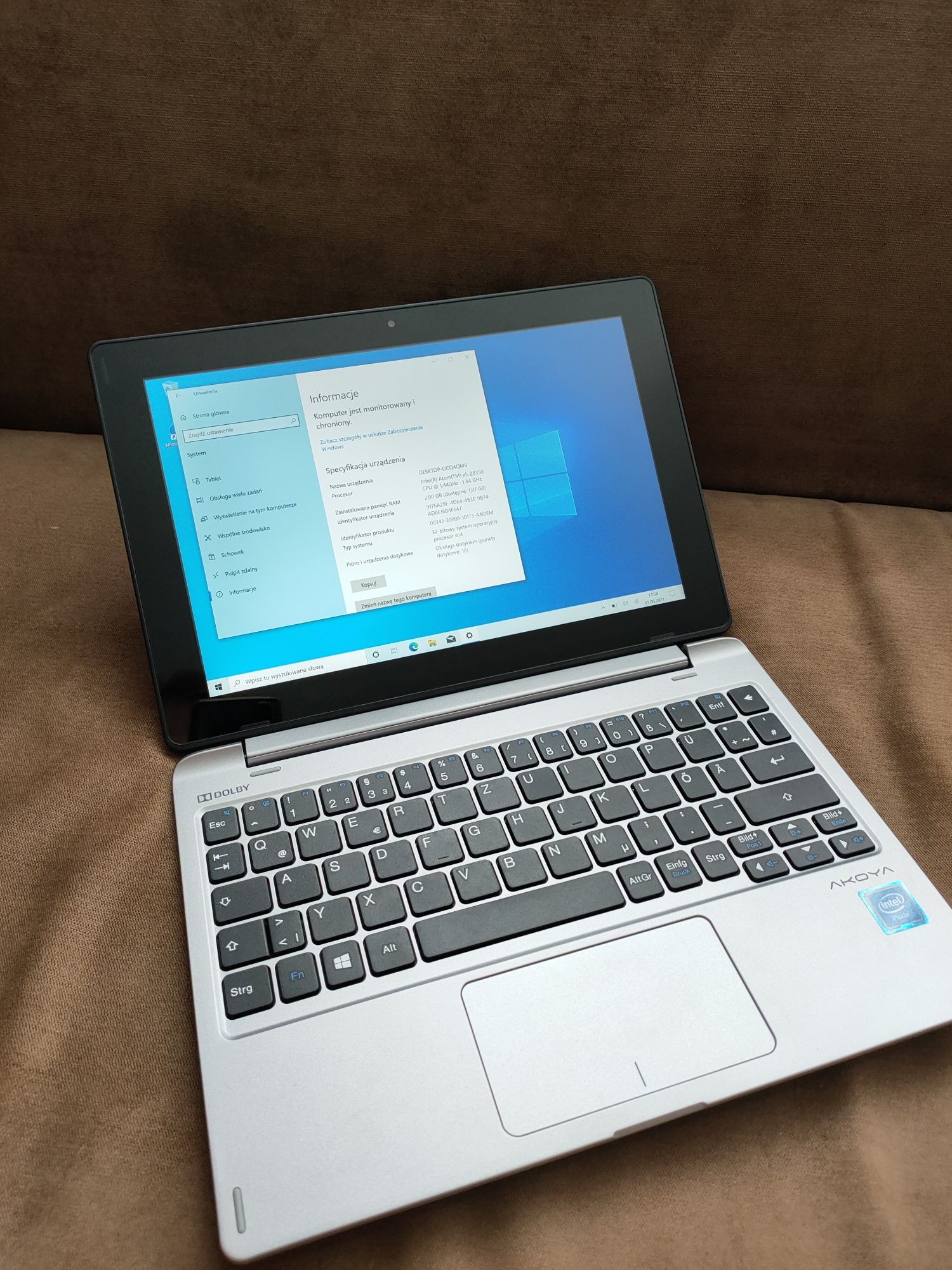 Laptop/tablet 2w1 Medion E1240T