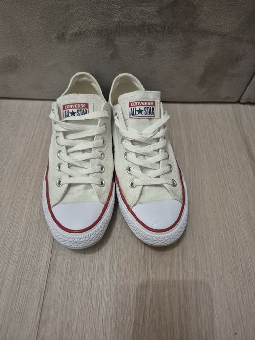 Białe trampki converse 38