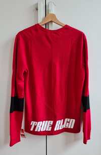 Nowa True Religion S fit M męska koszulka longsleeve czerwona sport