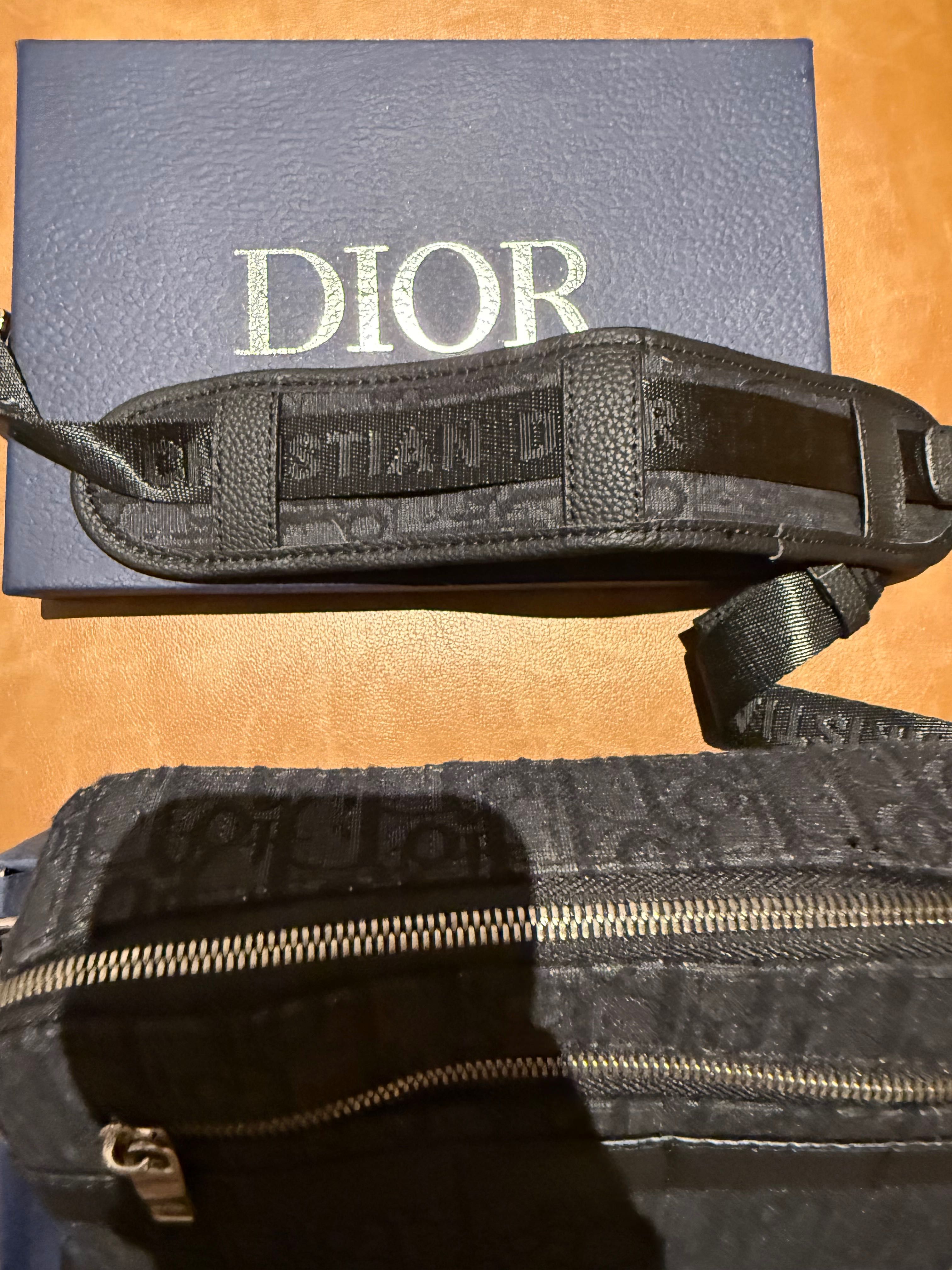 Bolsa Dior preta unissex