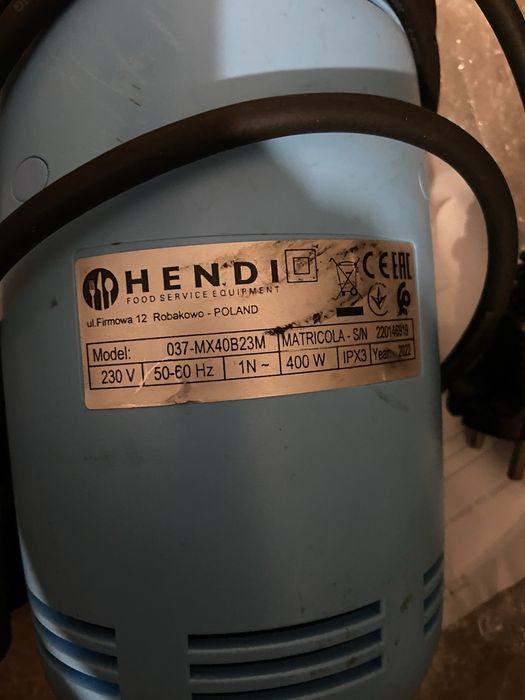 Blender duzy hendi