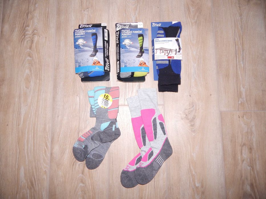 лижні носки шкарпетки високі гольфи Crivit Pro, Німеччина