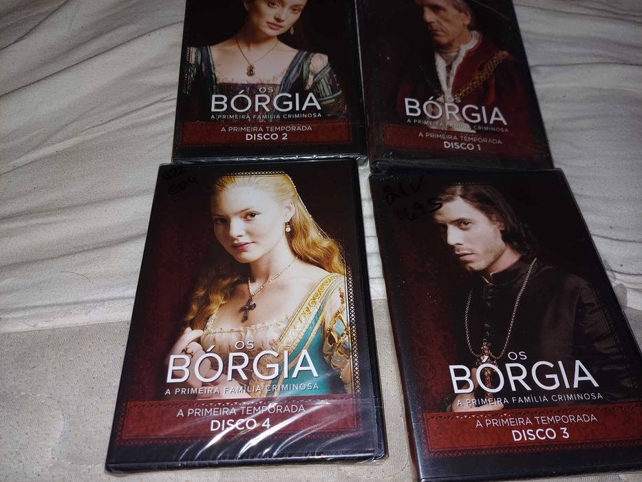 Serie dvd os borgia