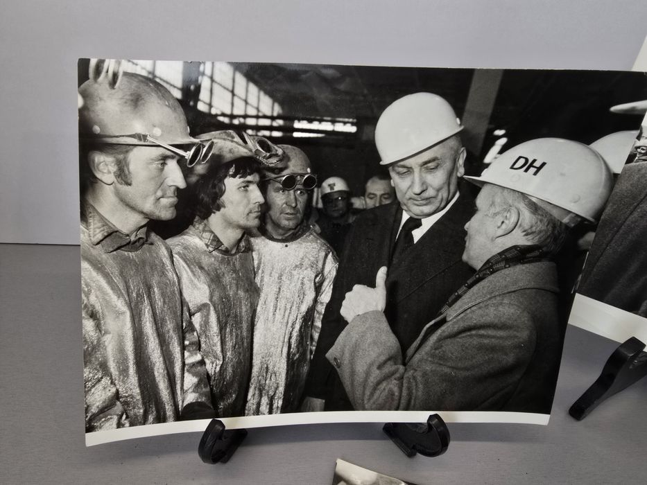 Edward Gierek zdjęcia PZPR z okresu PRL okazja-U