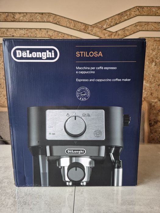 Ріжкова кавоварка еспресо DeLonghi EC 260.W Stilosa