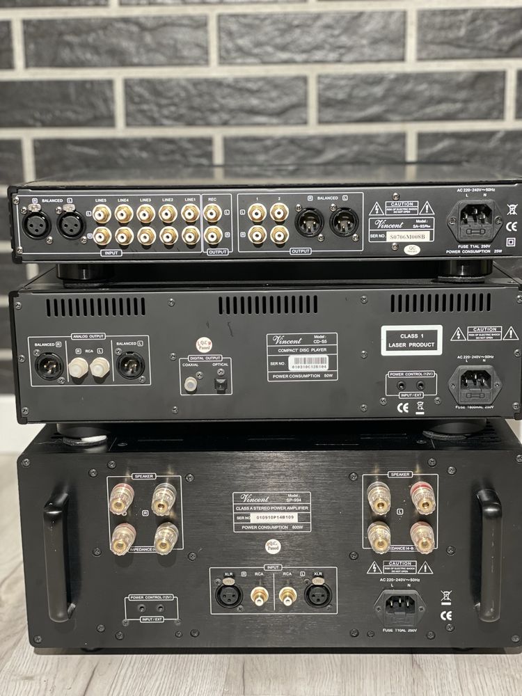 Wzmacniacz Vincent SP-994 SA-93Plus CD-S5