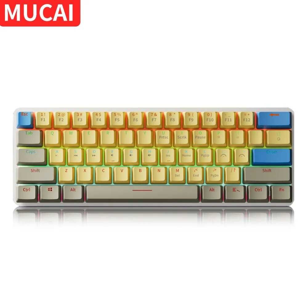 Механическая MUCAI k61 клавиатура RGB