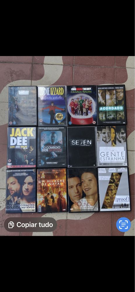 DVD video filmes