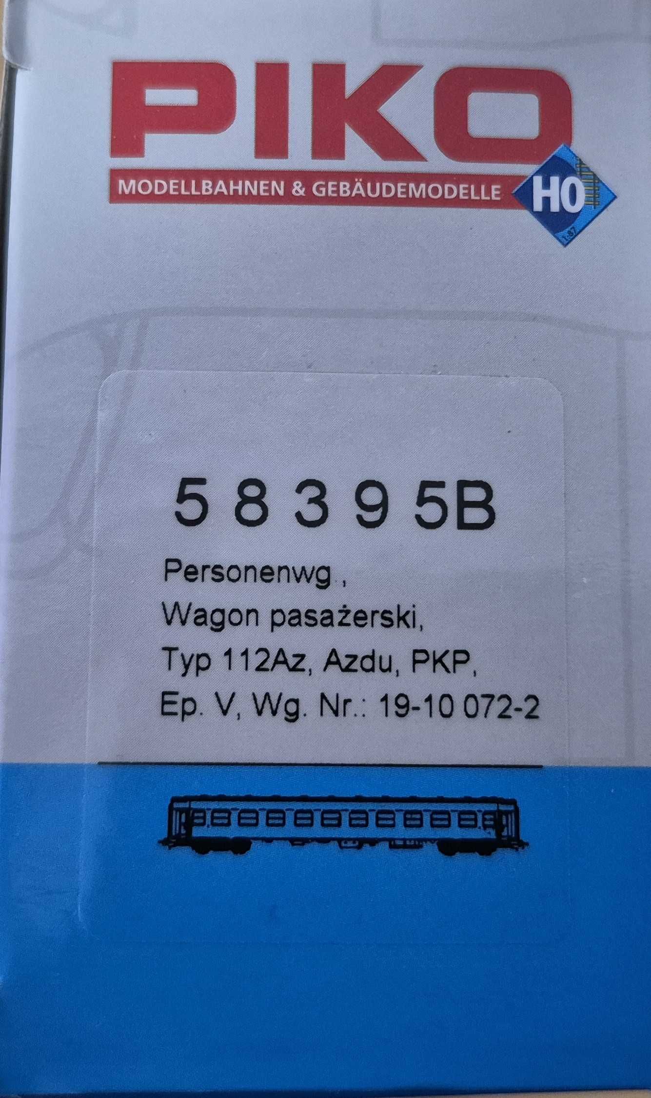 PIKO 58395B wagon PKP 2 klasy 112Az, H0, ep. V