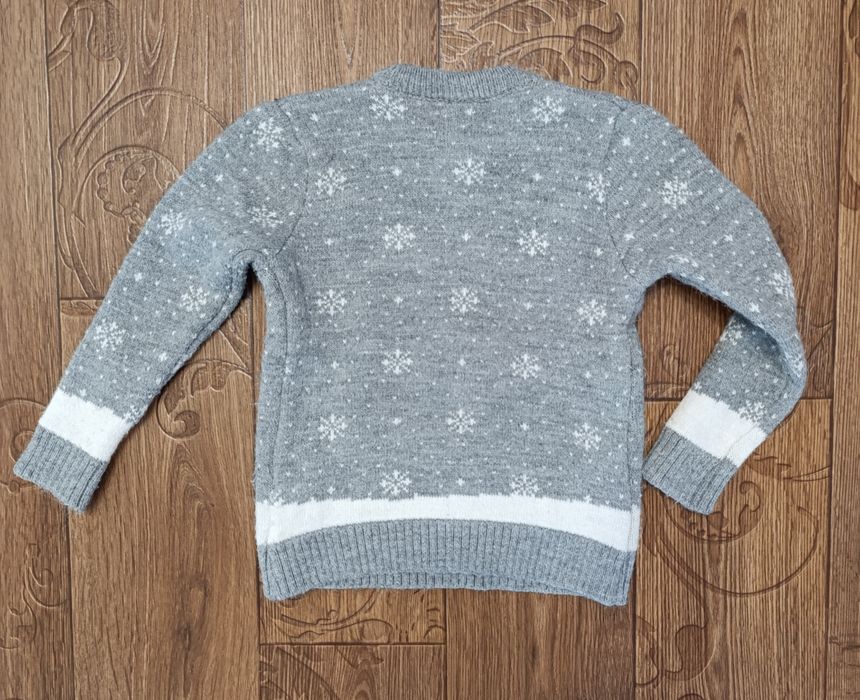 Теплі новорічні хлопчачі парні светри