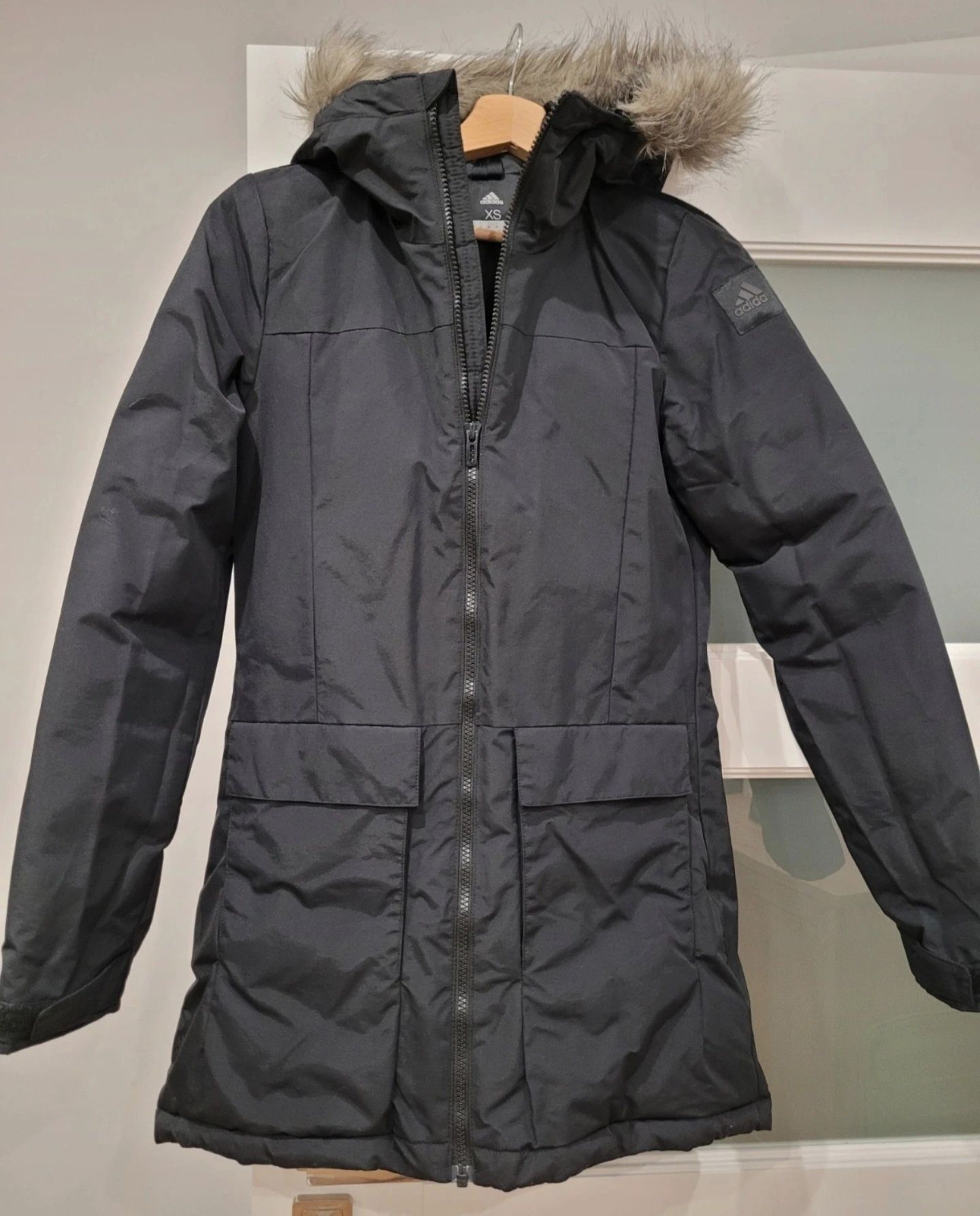 Kurtka damska parka zimowa Adidas xs