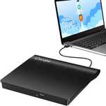 Cocopa bt638 USB 3.0 zewnętrzny odtwarzacz i nagrywarka CD/DVD czarna