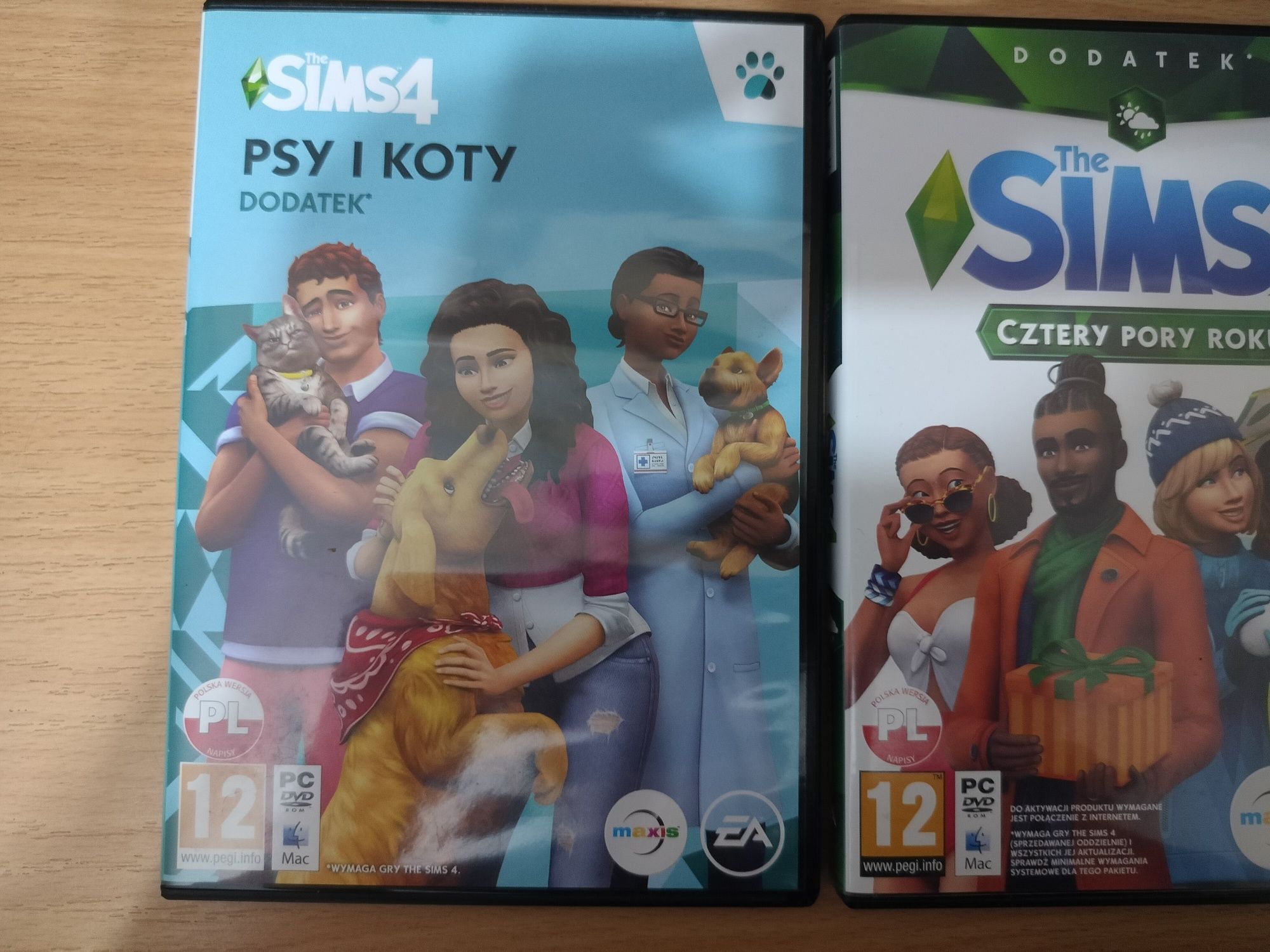 Gra simsy psy i koty+ dodatek