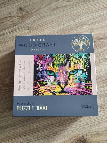 Puzzle Woodcraft 1000 Kot